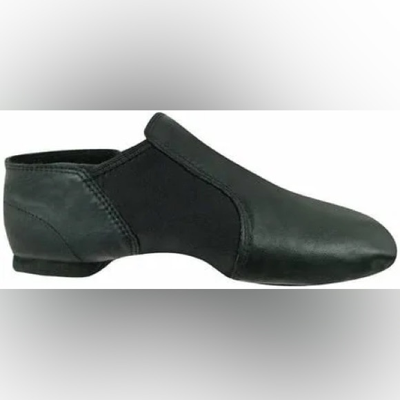 Dance class leather upper split sole jazz shoes. Size 7 - Picture 1 of 7